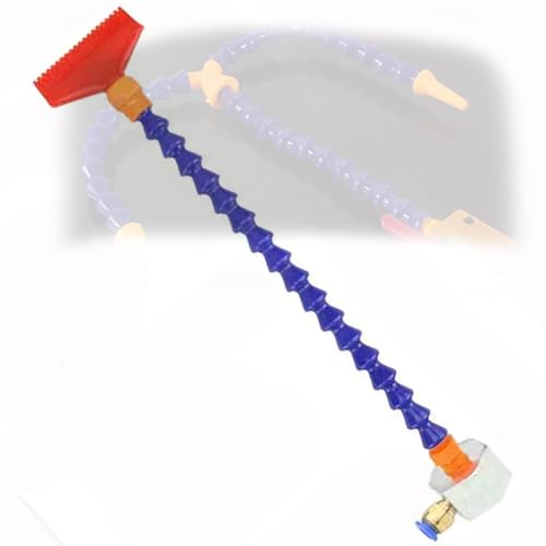 Sprühdüse Nebelkühlmittel Schmiermittel -Sprühsystem Rohrventil für CNC -Drehmaschinen Without switch + red blowtorch + magnetic base Tracheal joint 6mm von HJHLYJQBF