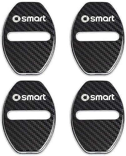 HJIAMIN 4 Stück Auto Türschloss Abdeckung für Smart Fortwo Coupe 1998-2006, Anti Rust Auto Türschlossabdeckung Schutzkappe Auto Türschloss Abdeckung,B HJIAMIN 4 Stück Auto Türschloss Abdeckung für Smart Fortwo Coupe 1998-2006, Anti Rust Auto Türschlossabdeckung Schutzkappe Auto Türschloss Abdeckung,B von HJIAMIN
