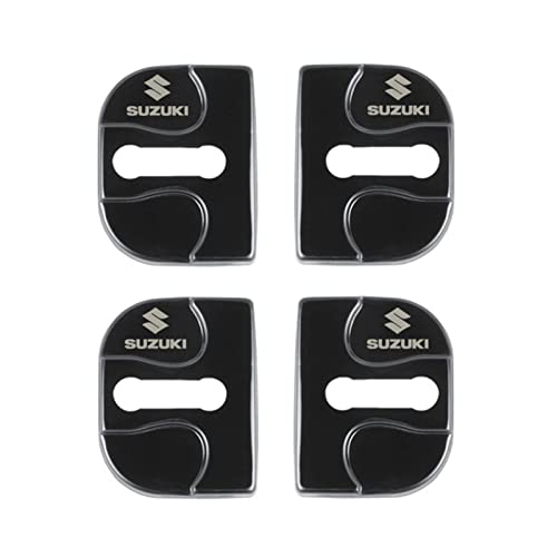 HJIAMIN 4 Stück Auto Türschloss Abdeckung für Suzuki Celerio II 2014-2021, Anti Rust Auto Türschlossabdeckung Schutzkappe Auto Türschloss Abdeckung,C von HJIAMIN