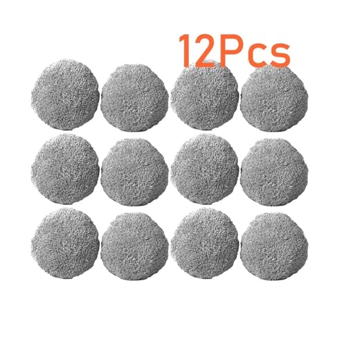 Fensterreinigungsroboter, Wischlappen, Staubsaugerzubehör, Kompatibel Mit Hobot, 188 168 198 388, Fensterreinigungstücher, Puruikai-Reinigungstuch, PhoReal(12PCS) von HJKBCLEH