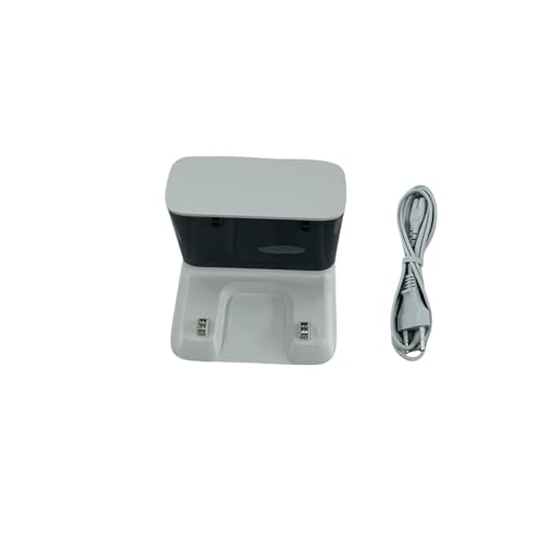 HJKBCLEH Ladestation Lade-Dockingstation Zubehör Mit Netzkabel, Kompatibel for Dreame,F9/D9/L10s Pro/L10s Pro Gen2 Staubsauger(White Set) von HJKBCLEH