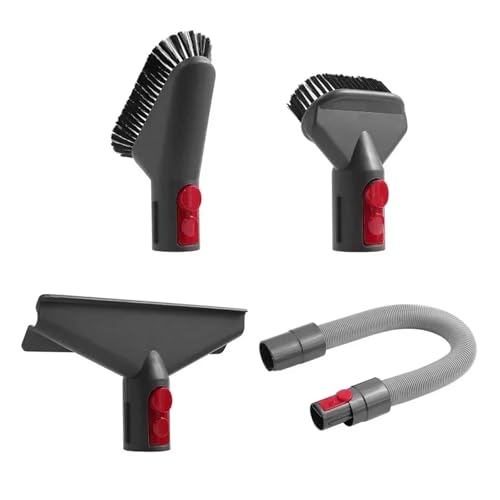 HJKBCLEH Staubsauger-Saugkopf-Anzugaufsatz, Kompatibel Mit Dyson, V7 V8 V10 V11 V12 V15 Gen 5 Absolute Detect Cyclone Mattress Outsize Parts(4PCS) von HJKBCLEH