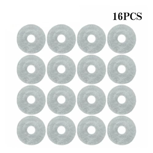 Roboterstaubsauger Ersatzteile Wischtuch Pad, Kompatibel For Ecovacs, Deebot X5 OMNI / X5 MAX / X5 PRO(Mop-16PCS) von HJKBCLEH