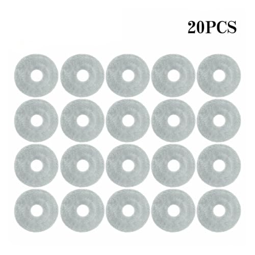 Roboterstaubsauger Ersatzteile Wischtuch Pad, Kompatibel For Ecovacs, Deebot X5 OMNI / X5 MAX / X5 PRO(Mop-20PCS) von HJKBCLEH