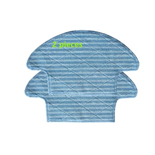 Staubsauger Mopp Tuch Lappen, Kompatibel For Kitfort, Kt-532 Kt532 Staubsauger Teile Zubehör(2PCS) von HJKBCLEH