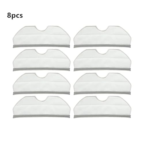 Wischtuch, Kompatibel For Narwal, Ersatzteile For K1 / Freo X Plus Roboterstaubsauger(8PCS) von HJKBCLEH