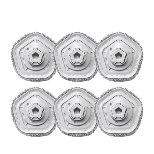 Wischtuch For Staubsauger, Kompatibel For Dreame, Bot W10 Und W10 Pro(W10 6PCS Mop) von HJKBCLEH