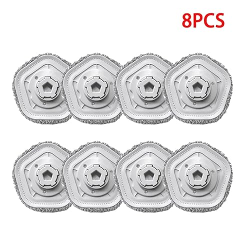 Wischtuch For Staubsauger, Kompatibel For Dreame, Bot W10 Und W10 Pro(W10 8PCS Mop) von HJKBCLEH