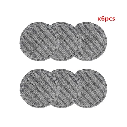 Zubehör For Elektrische Nass- Und Trockenmopp-Bürstenpads, Kompatibel Mit Samsung, Staubsauger Jet90-Mopptuch(6PCS) von HJKBCLEH