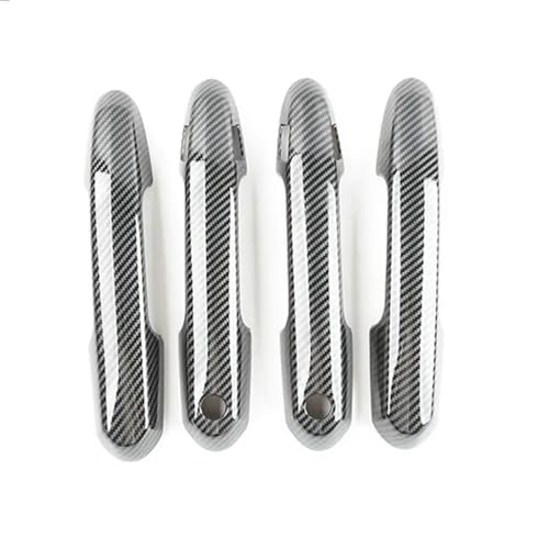 HJKDSZ 4 Teile/satz Für RAV4 XA50 2019 2020 2021 2022 2023 ABS Carbon Fiber Stil Auto Seite Tür Schutz Griff Trim Abdeckung Autoteile von HJKDSZ