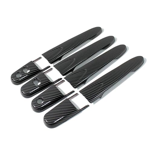 HJKDSZ ABS Chrom Türgriffabdeckung Mit Smart Hole Zubehör Für Rush 2018 2019 2020 2021 Außenteile Auto-Styling Autoteile(Carbon Fiber) von HJKDSZ