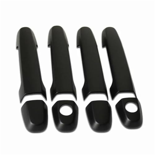 HJKDSZ ABS Mattschwarze Autotürgriffabdeckung Zubehör Für Hilux Für Vigo 2005 2006 2007 2008 2009 2010-2014 Autoteile(Schwarz) von HJKDSZ