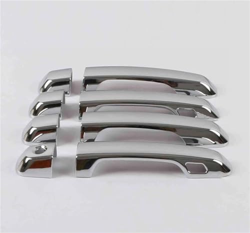 HJKDSZ Auto Seitentürgriff Schüssel Dekor Aufkleber Trimmzubehör Für Land Für Cruiser Für Prado FJ150 150 2010-2020 Autoteile(Style 2) von HJKDSZ
