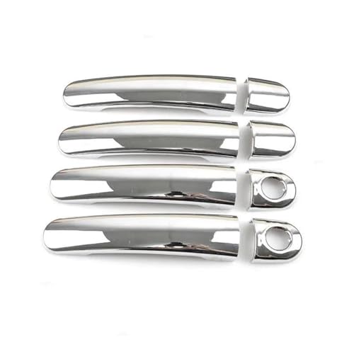 HJKDSZ Autotürgriff Schutzabdeckung Zieraufkleber Außendekoration Für Skoda Für Roomster 2006 2007 2008–2015 Autoteile(Silver 1) von HJKDSZ