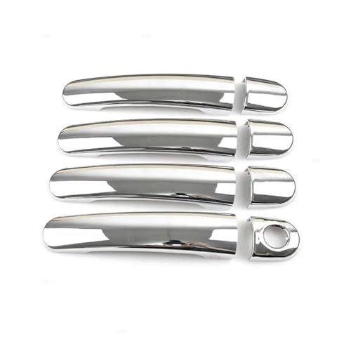 HJKDSZ Autotürgriff Schutzabdeckung Zieraufkleber Außendekoration Für Skoda Für Roomster 2006 2007 2008–2015 Autoteile(Silver 2) von HJKDSZ