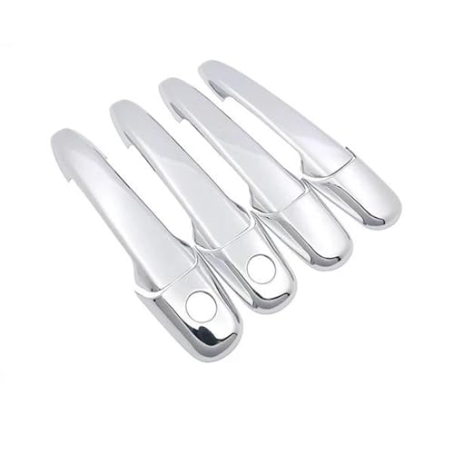 HJKDSZ Autotürgriffabdeckungen Chrom Für Ford Für Ranger Für Everest 2006-2011 ABS Kratzfeste Türverkleidung ABS-Zubehör Autoteile(Style 3) von HJKDSZ