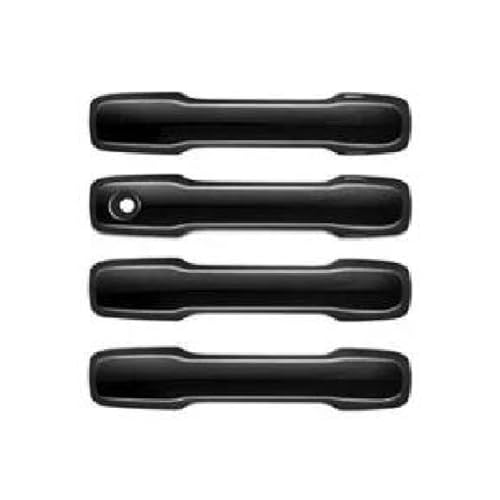 HJKDSZ Autotürgriffschalenabdeckung Im Kohlefaser Stil Außentürgriff Formteilabdeckungsteile Für Tacoma 2024+ Autoteile(Schwarz) von HJKDSZ