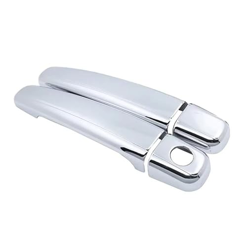 HJKDSZ Chrom Autotürgriffabdeckung Zierleiste Fangteil Außenzubehör Für Peugeot 307 CC SW 2001 2002 2003~2011 Autoteile(Style 1) von HJKDSZ
