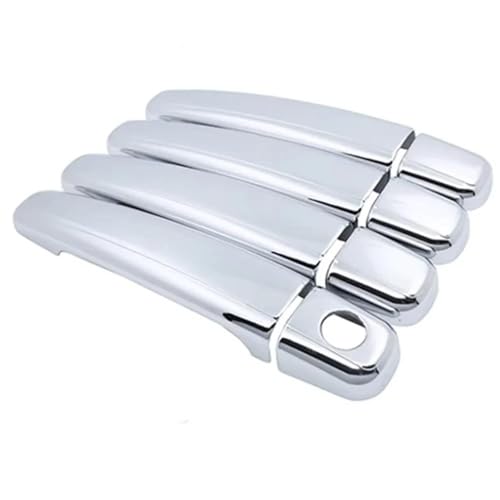 HJKDSZ Chrom Autotürgriffabdeckung Zierleiste Fangteil Außenzubehör Für Peugeot 307 CC SW 2001 2002 2003~2011 Autoteile(Style 2) von HJKDSZ