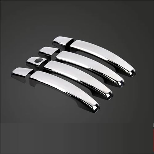 HJKDSZ Chrom Türgriffabdeckung Zierset Für Peugeot 2008 2013 2014 2015–2019 Zubehör Aufkleber Auto-Styling Autoteile(Handle) von HJKDSZ