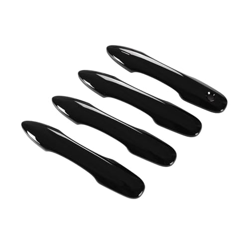 HJKDSZ Für Camry 2018-2025 Auto-Außentürgriff-Sets Außengriff-Panel-Ziehverkleidung Zubehör ABS-Teile Autoteile(Bright black) von HJKDSZ