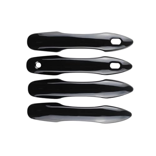 HJKDSZ Für Corolla Für Cross XG10 2021 2022 2023 2024 Autotürgriffabdeckung Dekorationsaufkleber Außenzubehör Autoteile(Schwarz) von HJKDSZ