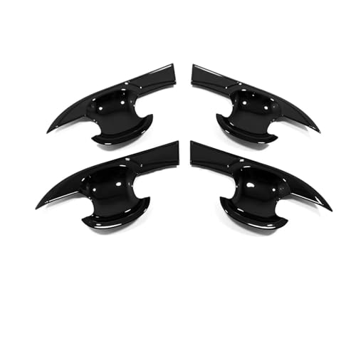 HJKDSZ Für Land Für Cruiser Für Prado LC250 2024 2025 ABS Mattschwarz Auto Außentürgriffschalen Abdeckung Verkleidung 4St Autoteile(Style 2) von HJKDSZ