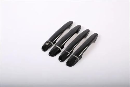 HJKDSZ Für Mazda Cx-5 2012 2013 2014 2015-2022 Gloss Black Chrome Auto Türgriff Abdeckung Trim Styling Zubehör Autoteile(Style 2) von HJKDSZ