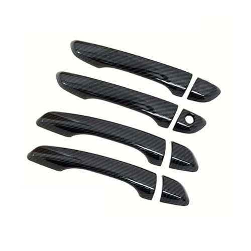 HJKDSZ Für Peugeot 208 P21 2019 2020 2021~2024 Auto Außentürgriffe Abdeckungen Kratzschutz Dekor Zubehör Autoteile(Style 4) von HJKDSZ