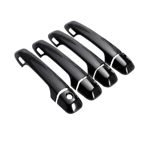 HJKDSZ Glänzend Schwarz Auto Smart Türgriff Abdeckung Auto Schutzfolie Zubehör Für Lexus LX570 J200 LX450d 2016~2019 Autoteile(Style 1) von HJKDSZ