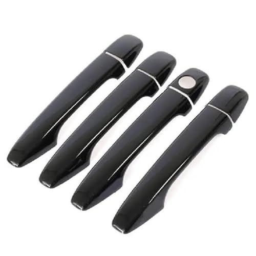 HJKDSZ Glänzend Schwarz Auto Türgriff Abdeckung Pad Aufkleber Overlay Styling Zubehör Für Prius XW30 30 Zvw30 Zvw35 2010~2015 Autoteile(No keyless entry) von HJKDSZ