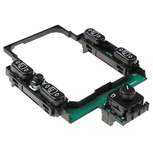 HJLHUIDM Auto Schalter Hauptfenster Schalter 10 + 8 Pin passend für Benz W210 E300 E320 E420 3.2L 2108200110L 4.2L Auto Ersatz HJLHUIDM Auto Schalter Hauptfenster Schalter 10 + 8 Pin passend für Benz W210 E300 E320 E420 3.2L 2108200110L 4.2L Auto Ersatz von HJLHUIDM