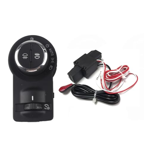HJLHUIDM Autoschalter, automatisches Scheinwerfer-Modul, kompatibel mit Trax Opel Mokka Astra J Regal Encore Autoersatz (A) von HJLHUIDM