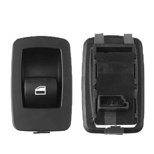 HJLHUIDM BMFK3Z 61316945874 Fensterschalter 61316945876, passend für Z4 E89 3 E90 E91 316i 318i 320i 325i 330i X3 E83 X5 E53 X6 E53 E6 E5 71 E7 2 x Auto-Ersatz (6131-6945-874) von HJLHUIDM