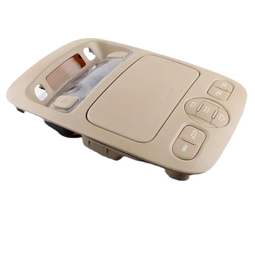 HJLHUIDM Schalter für Auto Körper Lampe Konsole Grau Licht OEM 928214D100QW Schiebedach Schalter Auto Ersatz (Beige) von HJLHUIDM
