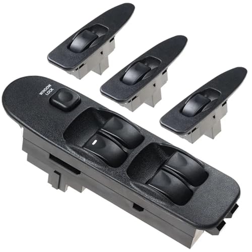 HJLHUIDM Schalter für Auto MR740599 MR792851 Steuerknopf Fensterheberschalter Elektrischer Fensterheber Schalter Glas Fenster Ersatz Auto (1 Set) von HJLHUIDM