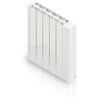 HJM Alanis 1000 W horizontaler weißer Flüssigkeits-Elektroheizkörper mit Trägheitsfunktion HJM von HJM