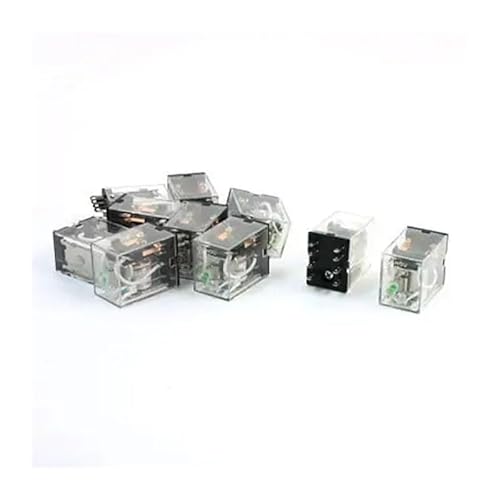 10pcs HH52P MY2J DC 24V Coil DPDT 8 Pin Electromagnetic Power Relay von HJNAOKGWHQ