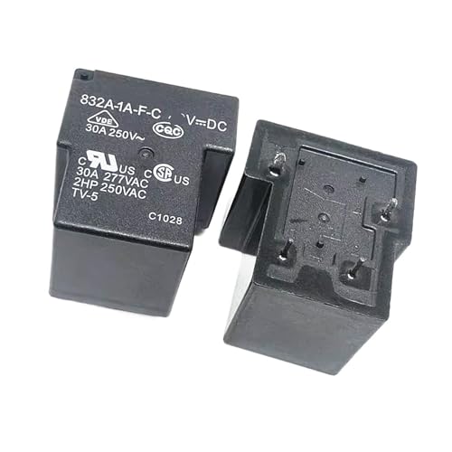 1pc 832A-1A-F-C 12VDC Power Relay 30A 250VAC 4 Pins(832A-1A-F-C 12VDC) von HJNAOKGWHQ