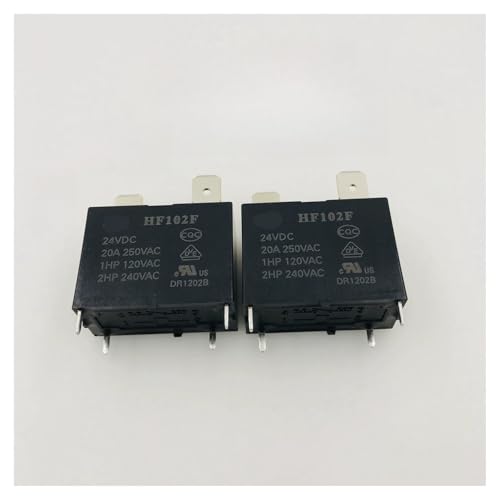 1pcs HF102F-24VDC JQX-102F-24VDC 20A250VAC von HJNAOKGWHQ
