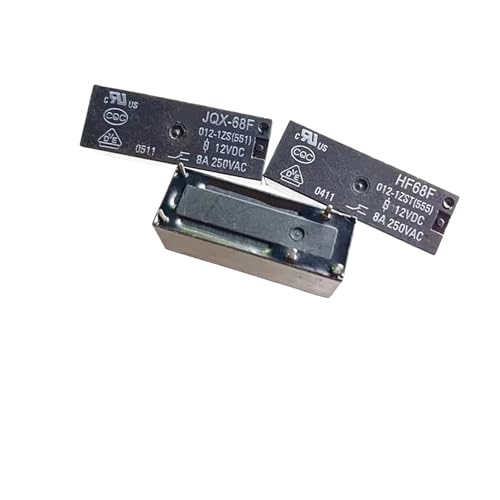 2PCS Relay JQX-68F-012-1ZS 8A 5PIN 12VDC 2PCS Relay JQX-68F-012-1ZS 8A 5PIN 12VDC von HJNAOKGWHQ