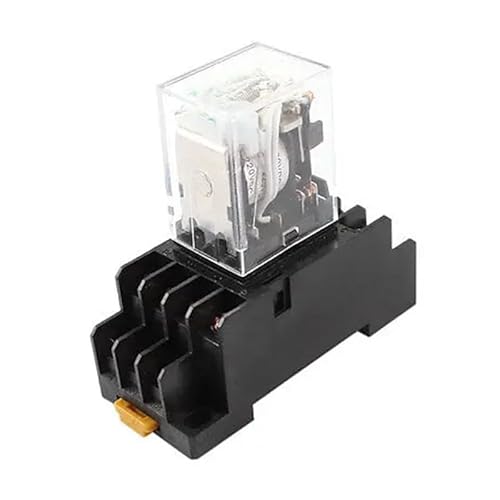 DC 220V Coil 4PDT 14 Pin Green LED Purpose Power Relay w Socket Base DC 220V Coil 4PDT 14 Pin Green LED Purpose Power Relay w Socket Base von HJNAOKGWHQ