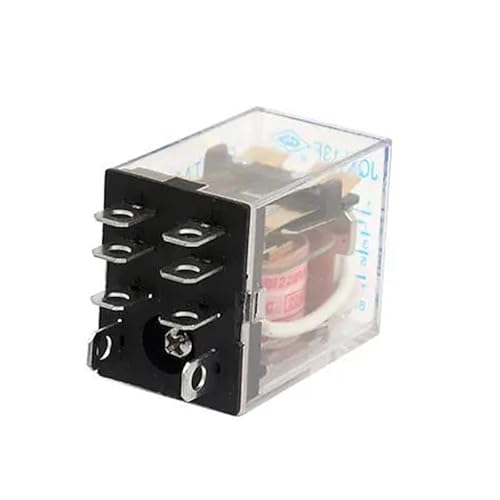 JQX-13F AC 220V Coil 8 Pin DPDT Power Relay 5A 240VAC 28VDC von HJNAOKGWHQ