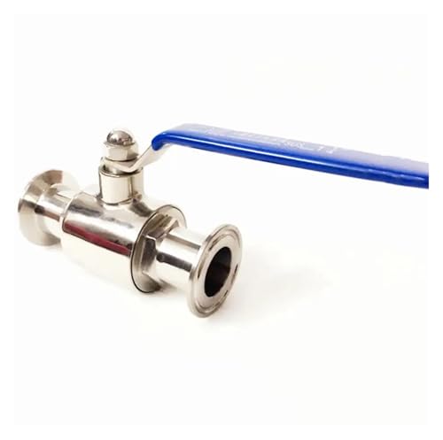 Passend für 25 mm Rohr OD x 3,8 cm Tri Clamp Kugelabsperrventil SUS 304 Edelstahl Bier Brewing Home Factory von HJNAOKGWHQ