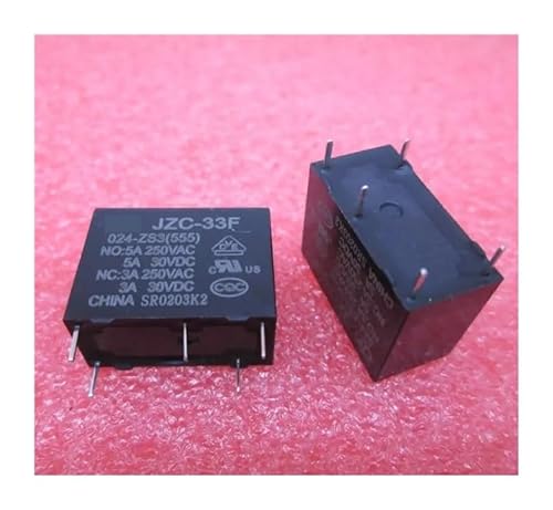 RELAY JZC-33F-024-ZS3 HF33F 024-ZS3 JZC-33F 024-ZS3 24VDC 024-ZS3-24VDC 24VDC DIP5 von HJNAOKGWHQ