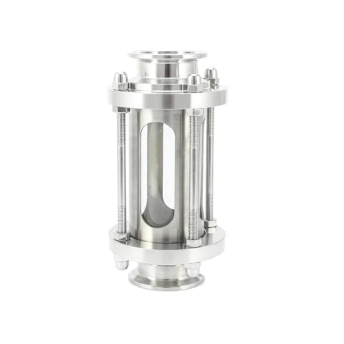 With Cover Fit 76mm Tube OD x 3" Tri Clamp Homebrew Diopter Flow Sight Glass SUS304 Stainless von HJNAOKGWHQ