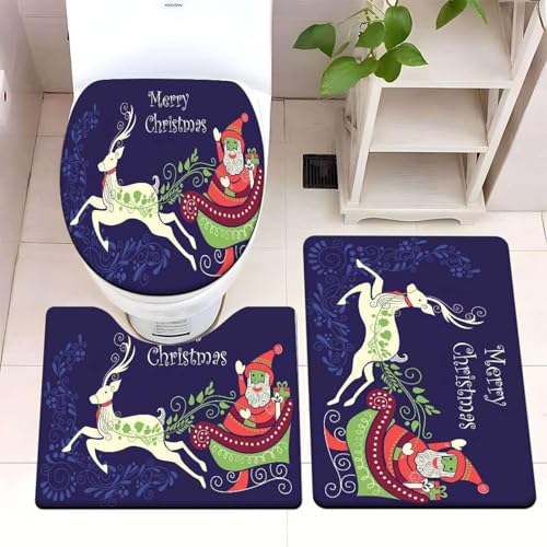 Badezimmermatte Lila Beige Grün Fußmatte 3 Teilig Badteppich Set Bath Mat rutschfest Badmatte Saugfähig Teppich Wohnzimmer Langlebig Badezimmerteppich Waschbar Fussmatte Innen 45x75cm Badezimmermatte Lila Beige Grün Fußmatte 3 Teilig Badteppich Set Bath Mat rutschfest Badmatte Saugfähig Teppich Wohnzimmer Langlebig Badezimmerteppich Waschbar Fussmatte Innen 45x75cm von HJOSWVNS