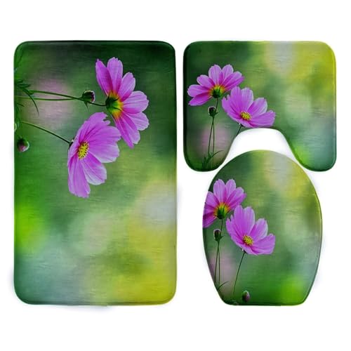 Badezimmermatte Obst Grün Lila Fußmatte 3 Teilig Bath Mat rutschfeste Badematte Saugfähig Badmatte Wohnzimmer Badezimmerteppich Langlebig Badvorleger Waschbar Badteppich Set 50x80cm Badezimmermatte Obst Grün Lila Fußmatte 3 Teilig Bath Mat rutschfeste Badematte Saugfähig Badmatte Wohnzimmer Badezimmerteppich Langlebig Badvorleger Waschbar Badteppich Set 50x80cm von HJOSWVNS
