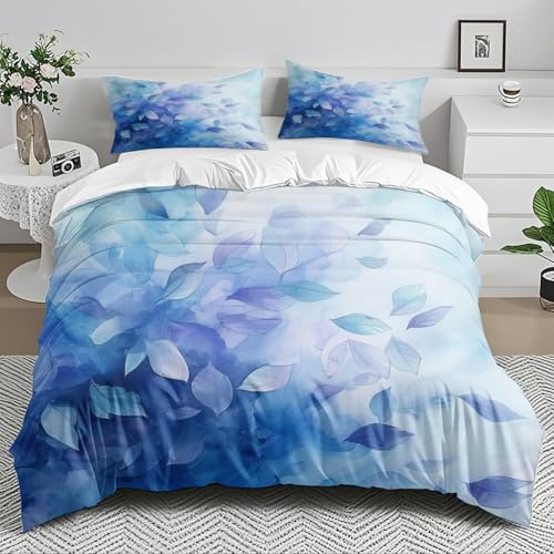 Bettdecke 155x220 Elegantes Blaues Lila Bettdecken Weich Mikrofaser Bettbezug Atmungsaktiv Duvet Angenehme Steppdecke 155x220cm Bettdecke mit Reißverschluss Bett Decke+2 Kissenbezug 80x80 Bettdecke 155x220 Elegantes Blaues Lila Bettdecken Weich Mikrofaser Bettbezug Atmungsaktiv Duvet Angenehme Steppdecke 155x220cm Bettdecke mit Reißverschluss Bett Decke+2 Kissenbezug 80x80 von HJOSWVNS