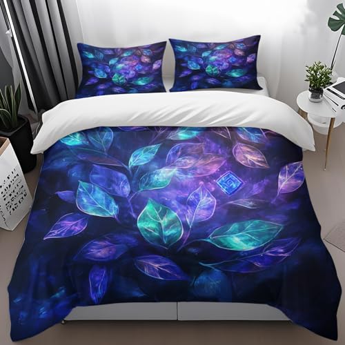 Bettdecke 155x220 Geometrie Blatt Lila Bettdecken Weich Mikrofaser Bettbezug Atmungsaktiv Duvet Angenehme Steppdecke 155x220cm Bettdecke mit Reißverschluss Bett Decke+2 Kissenbezug 80x80 Bettdecke 155x220 Geometrie Blatt Lila Bettdecken Weich Mikrofaser Bettbezug Atmungsaktiv Duvet Angenehme Steppdecke 155x220cm Bettdecke mit Reißverschluss Bett Decke+2 Kissenbezug 80x80 von HJOSWVNS